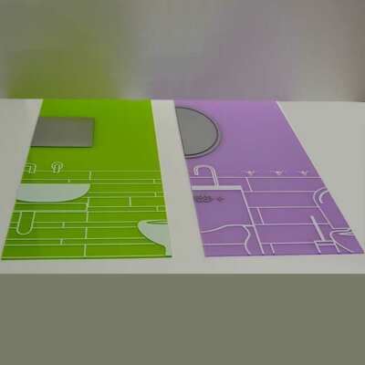 stampa pannelli plexiglass preforati per montaggio 1