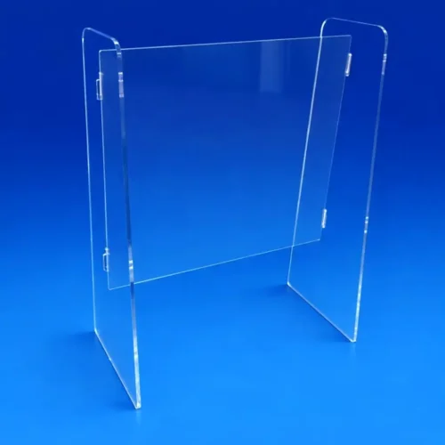 Parafiato plexiglass autoportante smontabile Protezione e Privacy per il tuo Business