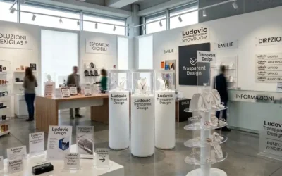 Il PLEXIGLAS ® di LUDOVIC per Retail e Showroom a Bologna
